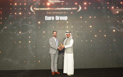 Euro Group Honored as Best Environmental Services Company 2025 at Saudi Building & Infrastructure Awards